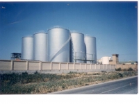 silos de aceite en Brenes